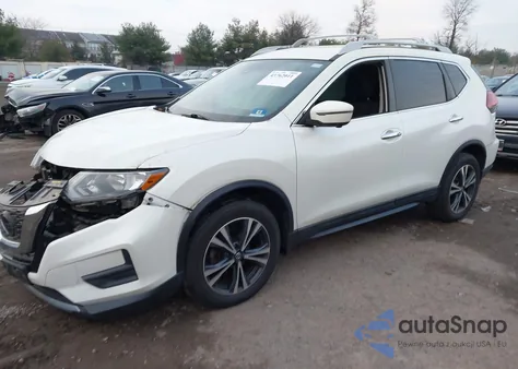 2020 Nissan Rogue Sv Intelligent Awd z USA, uszkodzony, nr VIN 5N1AT2MVXLC808108